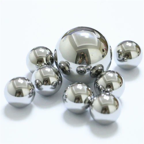 نکل چڑھایا اسٹیل گیندوں